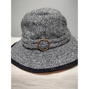 Hat Collection by‎ Wallaroo Aubrey Bucket Hat Wool Blend Vintage Chic